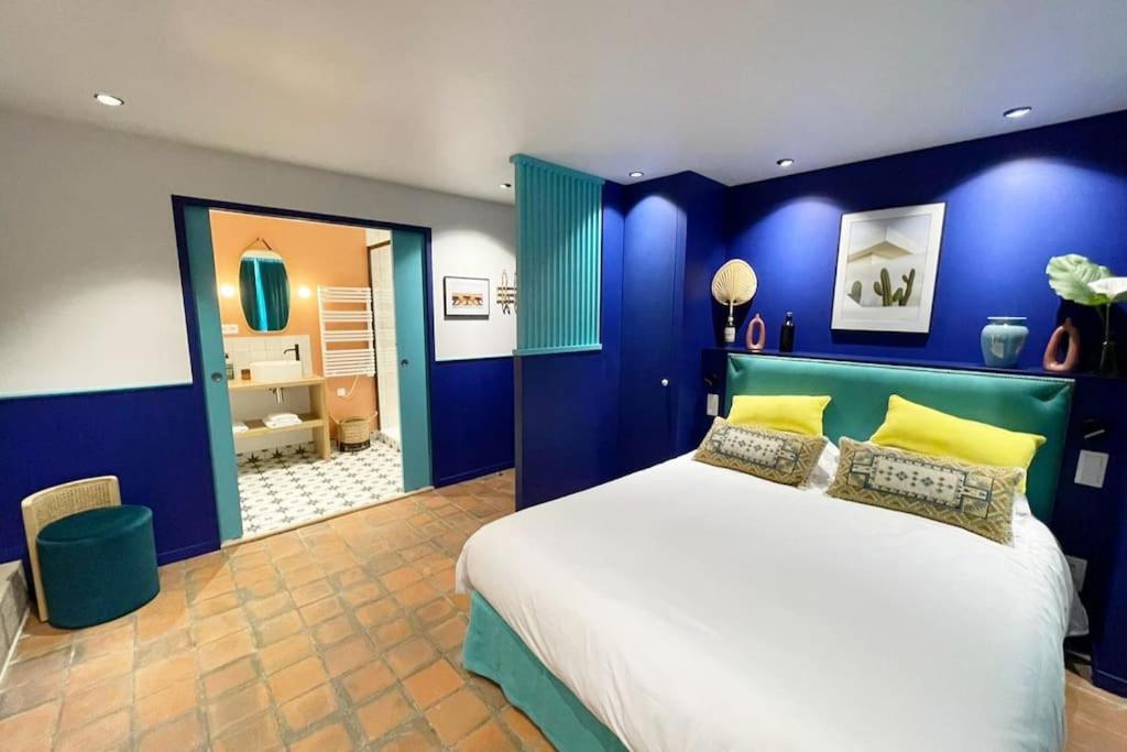Chambre Majorelle - Rdc - Plage 50M - Rue Gratuite Saint-Malo Esterno foto