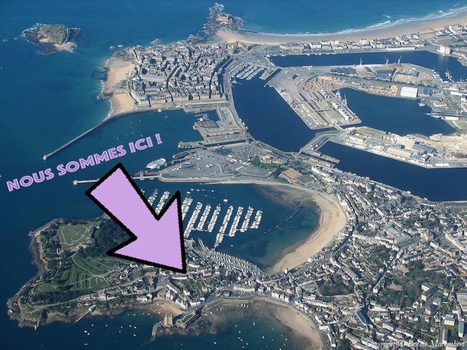 Chambre Majorelle - Rdc - Plage 50M - Rue Gratuite Saint-Malo Esterno foto