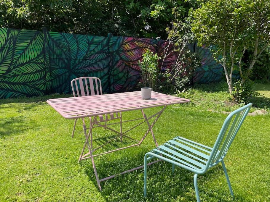 Chambre Majorelle - Rdc - Plage 50M - Rue Gratuite Saint-Malo Esterno foto
