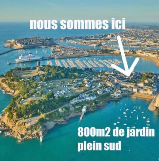 Chambre Majorelle - Rdc - Plage 50M - Rue Gratuite Saint-Malo Esterno foto